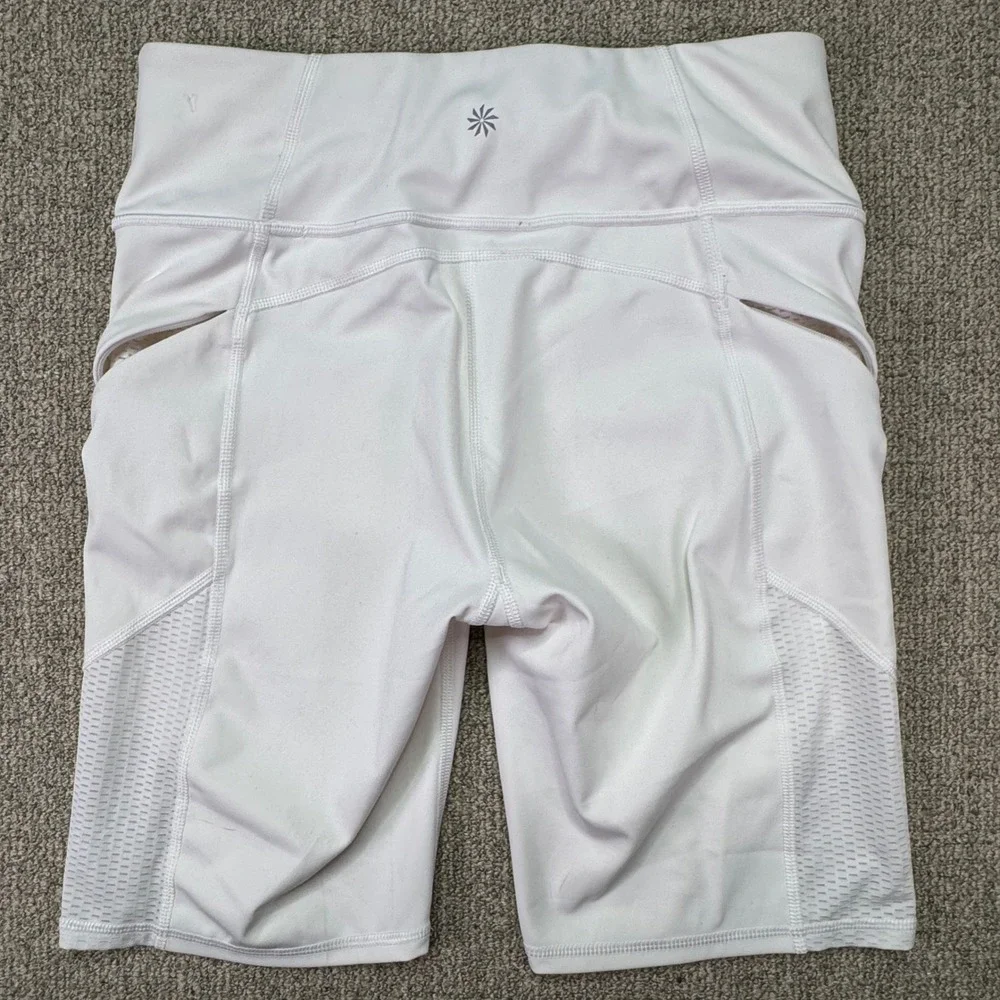 Athleta Mesh Racer‎ Running Shorts 9